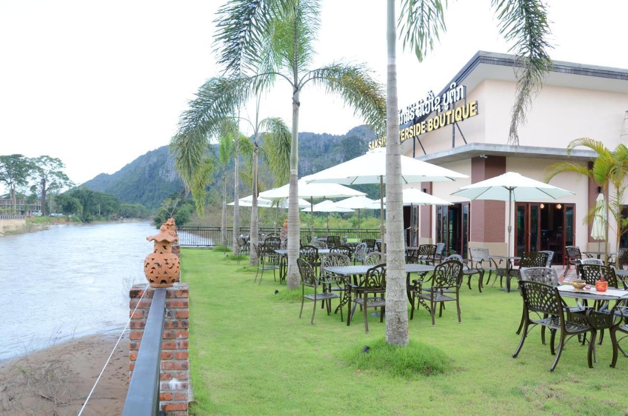 Saksiri Riverside Boutique Hotel Vang Vieng Exterior photo