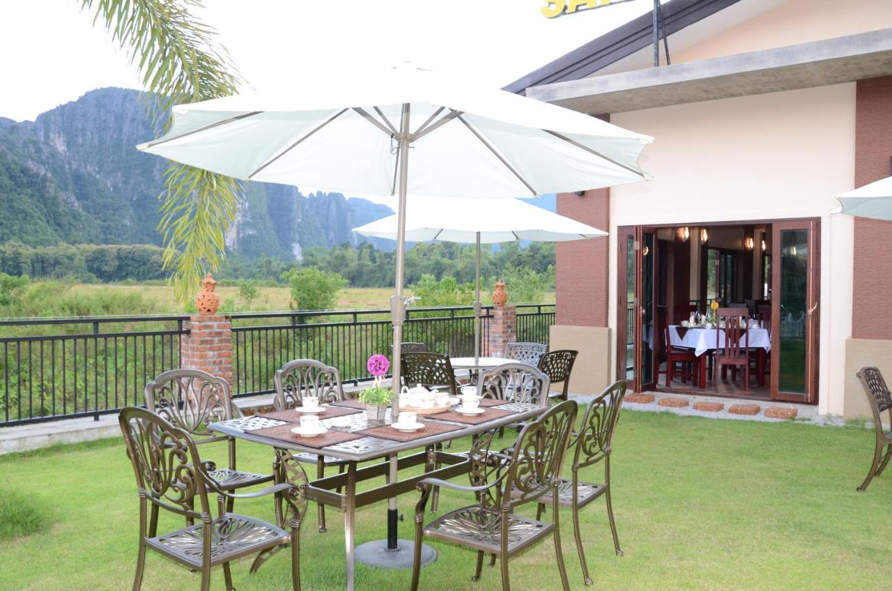 Saksiri Riverside Boutique Hotel Vang Vieng Exterior photo